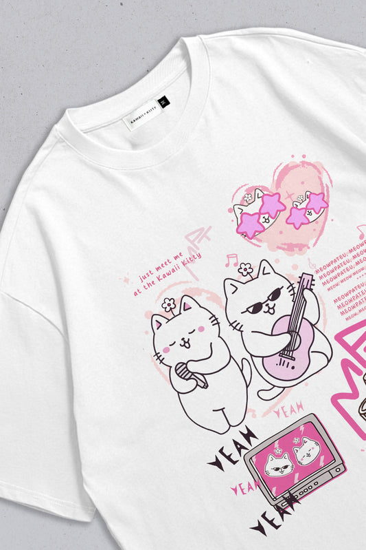 Oversized T-shirt MPT White